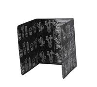 Cabilock Paraschizzi per Cucinare in Alluminio, Pannello Isolante Termico Resistente al Calore, Protezione Anti-Schizzi D’Olio per Fornelli a Gas, Set da 2 Pezzi per Uso Cucina Domestica