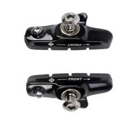 Cabilock Pasticche Freno Bicicletta Set 1 Paio Alluminio Gomma Nero | Bici da Strada e Mountain Bike, Lato Sinistro e Destro, senza Rumore, per Ogni Stagione