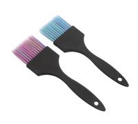 Cabilock Pennelli per Colorare i Chioma Professionali 2 Pezzi Setole Morbide e Manico Corto per Saloni di Bellezza Applicatori per Olio e Tintura Chioma Donna Strumenti per Trattamenti