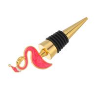 Cabilock Per Vino Tema Fenicottero Accessorio Riutilizzabile Per Bottiglie Copri Beccuccio Per Conservazione Vino Decorazione Tropicale Per Cucina e Feste