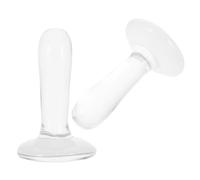 Cabilock Pestello in Vetro per Macinazione Pigmenti 2 Pezzi da 2,55 Pollici, Strumento Muller per Pittura a Olio, Acquerello e Pigmenti Minerali, Attrezzo Artista per Miscelazione