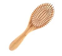 Cabilock Pettine Antistatico in Bambù Naturale Cuscino ad Aria Pettine da Massaggio per Chioma per Stimolare Cuoio Capelluto e Riequilibrare Sebo Accessorio per la Cura Quotidiana dei