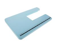 Cabilock Piano di Estensione per Macchina da Cucire, Tavolo Aggiuntivo per Macchina da Cucire in Plastica, Azzurro, Portatile, per Progetti di Cucito e Crafting, 38,5x23,5x2cm