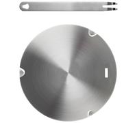 Cabilock Piastra Diffusore Di Calore Per Induzione Adattatore Inossidabile Per Cottura Efficiente e Uniforme Compatibile Con Piani Elettrici e Induzione