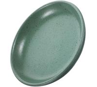 Cabilock Piatto Antipasto in Ceramica Rotondo Resistente All'usura, Design Elegante e Vintage, per Ufficio e Banco, per Servire Snack e Salse Riutilizzabile