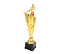 Cabilock Piccolo Premio in Plastica Dorata con Motivo Colomba Simbolo di Pace e Amicizia Versatile per Sport Studenteschi Gare di Poesia e Canto Adatto Tornei e Competizioni di Corsa di