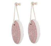 Cabilock Pietra Resistente Per i Piedi Esfoliante 2 Pezzi Forma Ellittica Per La Cura Dei Piedi a Casa e Nei Saloni Di Bellezza Strumento Per Rimuovere Pelle Morta