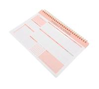 Cabilock Planner Settimanale con Pagine Non Datate Spiralato Agenda da Scrivania per Organizzazione Lavoro Studio e Vita Quotidiana Blocco Note To Do List