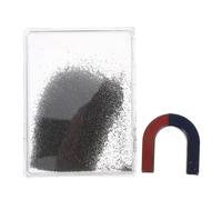 Cabilock Polvere di Ferro per Esperimenti Scientifici con Scatola Strumento Didattico per Dimostrare Campi Magnetici e Linee di Forza Kit per Laboratorio di Fisica Facile da Usare e