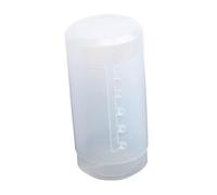 Cabilock Porta Pennelli Trucco da Viaggio Regolabile in PVC Traslucido con Coperchio Anti-polvere Organizer Compatto per Pennelli Blush e Accessori Cosmetici Custodia Portatile