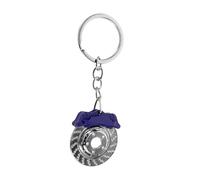 Cabilock Portachiavi Auto Disco Freno Blu Portachiavi Borsa Decorativo e Resistente Pendente Versatile per Chiavi Zaino e Cellulare Regalo per Appassionati Auto