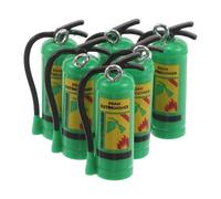 Cabilock Portachiavi Mini Estintore 10 Pezzi, Ciondoli Antincendio per Borse e Zaini, Accessori Decorativi Resistenti per Amanti Sicurezza Antincendio e Collezionisti di Charms