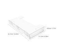 Cabilock Portadocumenti da Parete in Acrilico Trasparente 2 Pezzi A4 Porta Riviste Sospeso Resistente Fissaggi per Ufficio e Casa Organizer per Volantini e Materiale Informativo