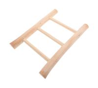 Cabilock Portasciugamani rustico in legno a scaletta, porta coperte a 3 livelli, scaffale decorativo per asciugamani, scala per soggiorno, camera da letto, bagno