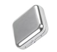 Cabilock Posacenere Portatile Metallo con Ermetico Mini Tascabile Antiodore per Esterni e Auto Contenitore per Sigarette per Fumatori Outdoor e Casa