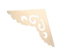 Cabilock Protezione Angoli Mobili D’Epoca in Ottone Vintage 20X20 CM Paraspigoli in Rame Decorativi Stile Orientale per Armadietti e Cornici Accessori per Arredamento Casa e Cucina