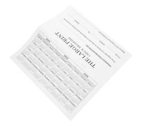 Cabilock Registro Libretto Assegni con Font Grande per Vista Ridotta Quaderno Organizzatore Finanziario Personale per Controllo Spese e Gestione Conti Libro Registro Assegni Durevole ed