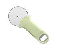 Cabilock Rotella Taglia Pizza in Acciaio Resistente Apribottiglie Manico Ergonomico Verde Tagliapasta Multifunzione per Cucina Facile da Pulire e Uso Domestico