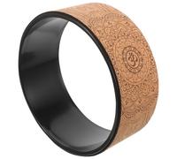 Cabilock Ruota Yoga in Tpe e Sughero per Stretching Schiena e Pilates Supporto Ergonomico per Punti Trigger Leggera e Portatile per Esercizi di Flessibilità e Rilassamento Muscolare