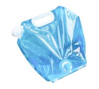 Cabilock Sacca d'Acqua Pieghevole 5L Rubinetto Trasparente Contenitore per Acqua da Campeggio Attrezzatura Portatile per Escursionismo e Viaggi all'Aperto