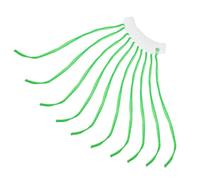 Cabilock Sacchetti Per Verdura e Frutta in Rete Verde 40cm, Sacchetti Riutilizzabili Traspiranti Etichetta Bianca, 100 Pezzi Per Conservazione Alimentare e Spesa Ecologica