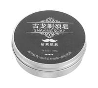 Cabilock Sapone da Barba Colonia 100g Schiuma Ricca Balsamo Nutriente per Baffi e Crema da Barba da Viaggio per Uomo Formula Delicata per Pelli Sensibili e Rasatura senza Irritazioni