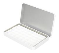 Cabilock Scatola Acquerelli Vuota in Resistente Contenitori per Pittura Artistica Palette Portatile Facile da Pulire per Casa Viaggio e Esterni