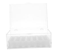 Cabilock Scatola per Medicinali in Plastica con Coperchio Blocca Luce, Organizzatore Quadrato a Cubo per Uso Domestico e Viaggio, Materiale Sicuro e Design Antiluce