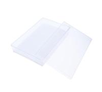 Cabilock Scatola Trasparente per Campioni Insetti e Piante con Coperchio Protettivo Custodia Multiuso per Esposizione di Gioielli Monete e Articoli Piccoli