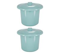 Cabilock Secchio Per Orinatoio in Plastica Con Coperchio Per Adulti E Bambini Portatile Senza Odore Facile Da Pulire Colore Casuale