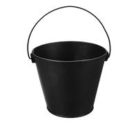 Cabilock Secchio Raccogli-Grasso per Barbecue in Latta Nero | Accessorio Multiuso Resistente al Calore, per Uso Esterno e Frittura, Contenitore per Raccolta Olio