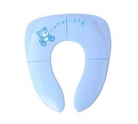 Cabilock Sedile Per Wc Pieghevole Portatile in Tappetino Per Wc Pieghevole Per Ragazzo Ragazza Cuscinetti Antiscivolo e Bottoni Automatici Dimensioni Compatte Peso