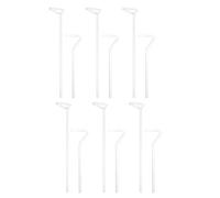 Cabilock Set 12 Pezzi Spargitori Cellulari in Vetro Triangolari, Strumenti di Diffusione per Piastre Petri Riutilizzabili, Accessori per Laboratorio Microbiologico e Coltura Cellulare