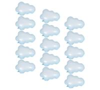 Cabilock Set 15 Palloncini a Forma di Nuvola in Alluminio Mylar, Grandi Decorazioni per Feste di Compleanno e Matrimoni, Palloncini Gonfiabili Eleganti e Riutilizzabili per Shower
