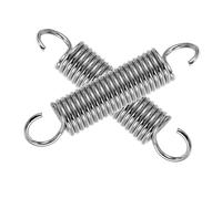 Cabilock Set 2 Ganci a Molla Telescopici per Amaca e Sedia Galleggiante Ganci Sospesi in Acciaio Fissaggio Sicuro e Resistente per Veranda Oscillante e Altalena Amaca