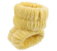 Cabilock Set 2 Pezzi Fascia per Chioma e Polsiera in Flanella Morbida, Elastica, Leggera e Comoda per Lavare Viso e Cura della Pelle