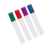 Cabilock Set 4 Tubi Porta Ferri da Maglia in Plastica Trasparente 41x6x3,5 Cm, Organizer per Aghi Lunghi da Cucito, Custodia Portatile per Stoccaggio Maglieria e Lavori Artigianali in Casa