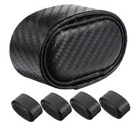 Cabilock Set 5 Cuscini Porta Orologi in Pu Carbonio, Supporti Espositori Gioielli, Cuscinetti Spugna Protettivi Per Negozio e Casa, Mini Dimensioni Leggere Per Orologi Da Polso e Bracciali