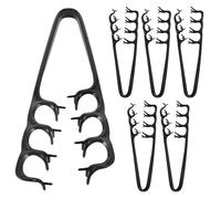 Cabilock Set 6 Pettini a Denti Larghi per Chioma Uomo e Donna, Pettine Texturizzante Volumizzante Dalla Consistenza Soffice, Pettine per Styling Frangia e Radici, Portatile per Uso