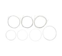 Cabilock Set Corde per Oud in Lega Placcata Argento 10 Pezzi, Accessori per Oud Tensione Bilanciata, Corde di Sostituzione Resistenti per Strumenti Musicali, Installazione Semplice
