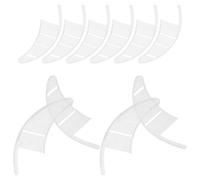 Cabilock Set da 10 Protezioni per la Punta della Lama in Plastica per Tritacarne Elettrico Custodia Trasparente Antigraffio per Coltelli da Cucina Copertura Portatile per la Protezione e