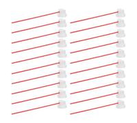 Cabilock Set da 20 Tubi di Prolunga per Bombolette Spray Rosse, Cannucce di Estensione Sostitutive per Valvole Aerosol, Accessori per Spruzzatura Precisa e Manutenzione Auto Senza Attrezzi