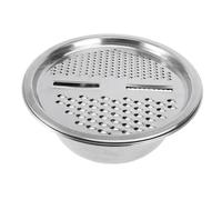 Cabilock Set da Cucina 2 Pezzi Bacino Spesso e Affetta Verdure in Acciaio Inossidabile Resistente e Facile da Pulire per Preparare Verdure in Casa