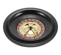 Cabilock Set da Gioco di Roulette Russa con Poker in Plastica da 10 Pollici, Accessorio per Feste per Adulti, Gioco da Tavolo Portatile per Feste Familiari e Serate di Giochi