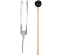 Cabilock Set Diapason in Lega di Alluminio con Martello e Panno per Pulizia Strumento Musicale Professionale per Terapia del Suono e Meditazione Accessorio Resistente e Facile da Usare