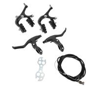 Cabilock Set Freni a Disco Meccanici e Idraulici per Mountain Bike e Bici da Strada, Leve in Lega di Alluminio Leggere, Pastiglie Freno Resistenti All’usura, Kit Chiavi Multiuso per