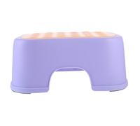 Cabilock Sgabello per Wc in Plastica Pp Sgabello per Wc un Gradino Ragazza Ragazza Antiscivolo Facile da Pulire