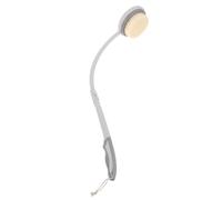 Cabilock Spazzola da Doccia Curva Manico lungo Ergonomico in Plastica, Setole Dense per Esfoliazione Confortevole, per Viaggio e Uso Quotidiano Sotto la Doccia