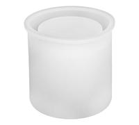 Cabilock Stampo Facile, Bianco, in Silicone Riutilizzabile per Portapenne