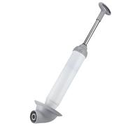 Cabilock Stantuffo WC ad Alta Pressione in Acciaio Inossidabile con Ventosa Robusta Sbloccaggio Rapido per Scarichi di Bagno Cucina e Vasca Facile da Usare con Impugnatura per Appendere